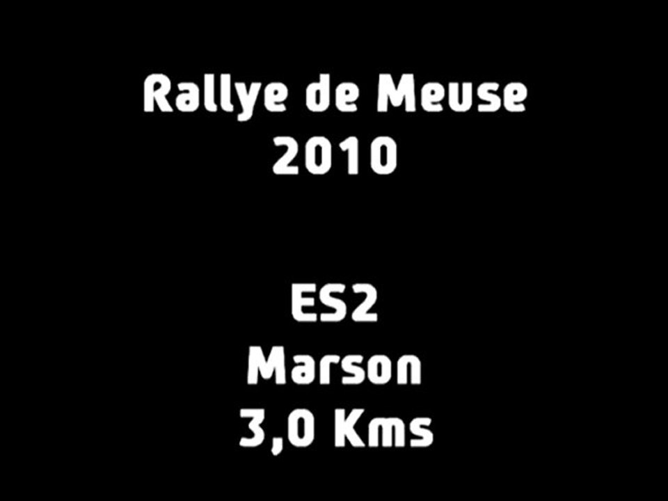 ES2 Rallye de Meuse 2010