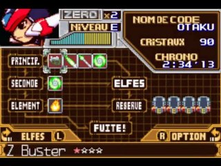 megaman zero hack 1.9 la base cacheé dans le desert