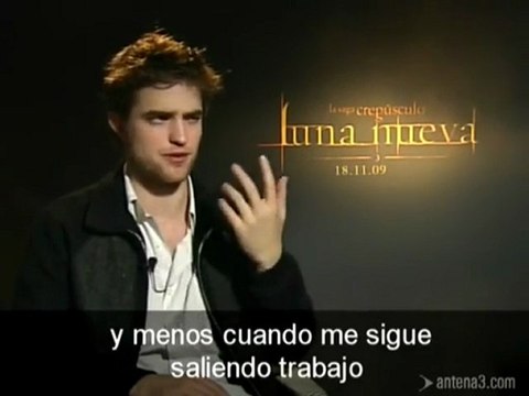 Saga Crepúsculo Entrevista a Robert Pattinson