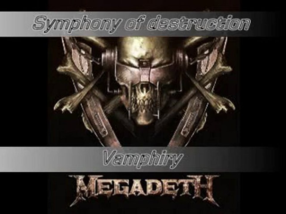 Megadeth-Symphony of destruction