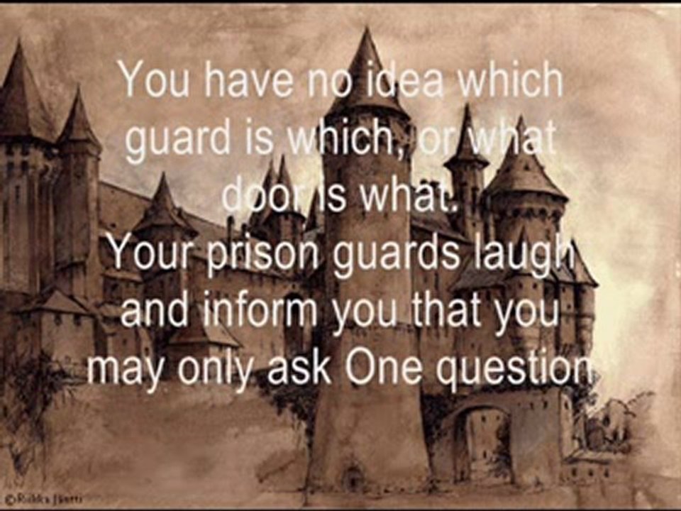 How to "Get out of the Castle" Riddle