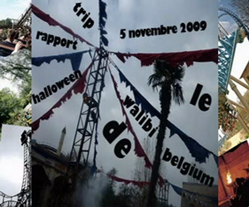 trip rapport de walibi belgium du 5 novembre 2009