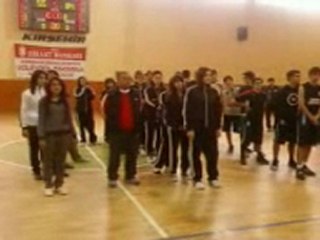 Basketbol ve Badminton gençler ödül töreni