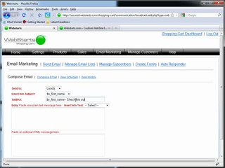 How To Send A Broadcast Or Mass Email