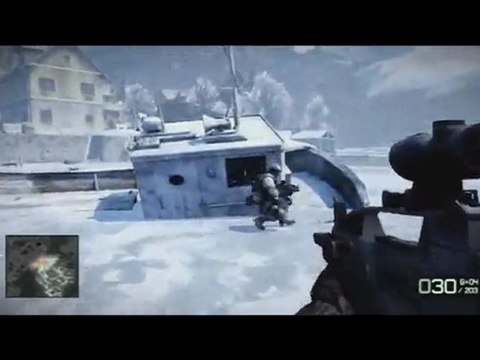GamePlay Solo BattleField Bad Company 2 (X360)