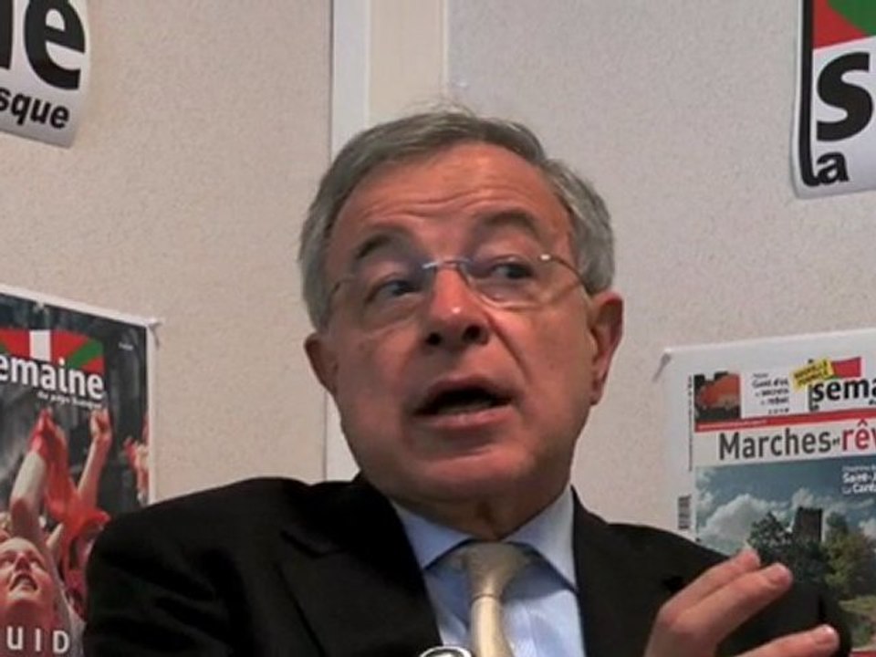 La semaine du Pays basque, Alain Lamassoure, 1ère partie