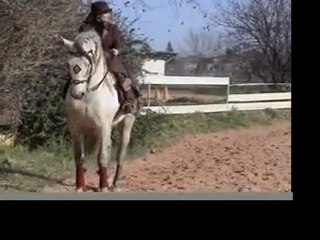 Isabelle en amazone avec Quintero et Fico