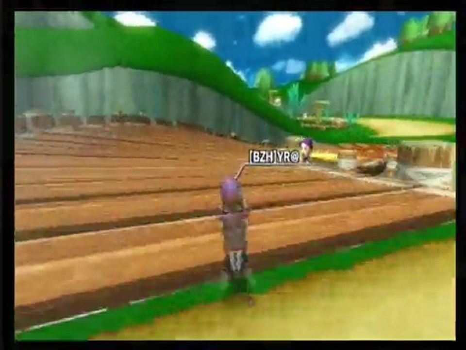contre la montre (no glitch) sur gorge champignon -MKWii