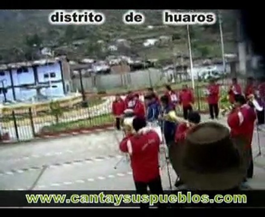 fiesta SAN MARTIN en distrito HUAROS 2008 provincia de canta