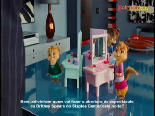Britney Spears mencionada no filme 'Alvin e os Esquilos 2'