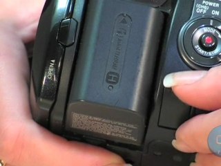 Sony HDR-SR12 Camcorder Overview