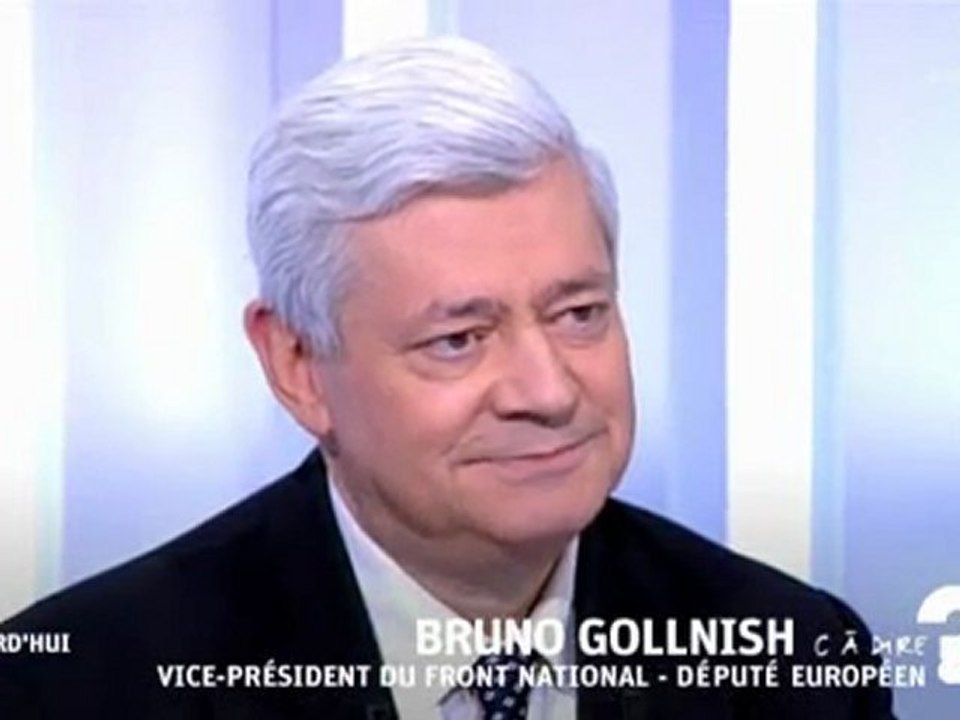 Bruno Gollnisch dans C à dire sur France5 4/3/2010