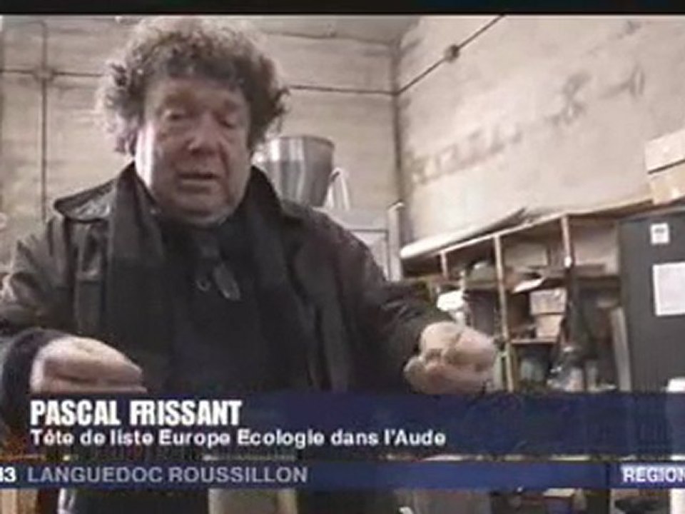 un portrait de Pascal Frissant sur France 3