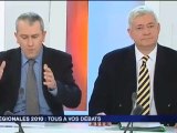 Élections régionales en Rhône-Alpes, débat sur France 3 -1/3