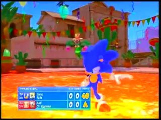 SEGA SUPERSTARS TENNIS Doubles Tournament