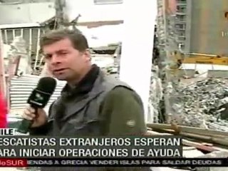 Chile: Rescatistas piden a militares les permitan trabajar