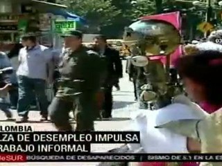 Alza de desempleo impulsa trabajo informal en Colombia
