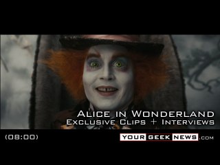 ALICE IN WONDERLAND PREVIEW: Burton's Imagination in 3D