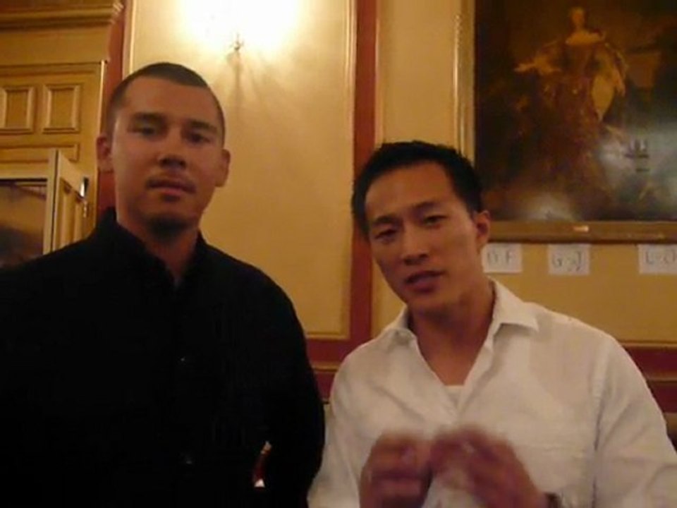 Karl Kleimeyer And Ray Fong Of SEO Networker at Vegas Marke