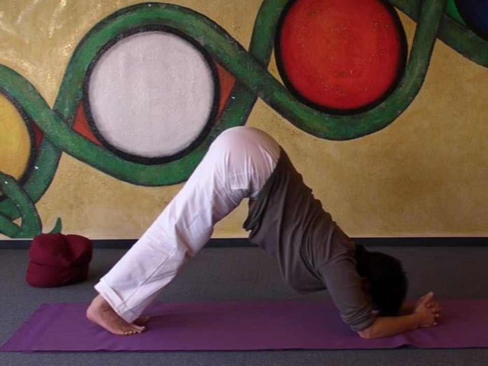 Elbow stand - yoga headstand variation