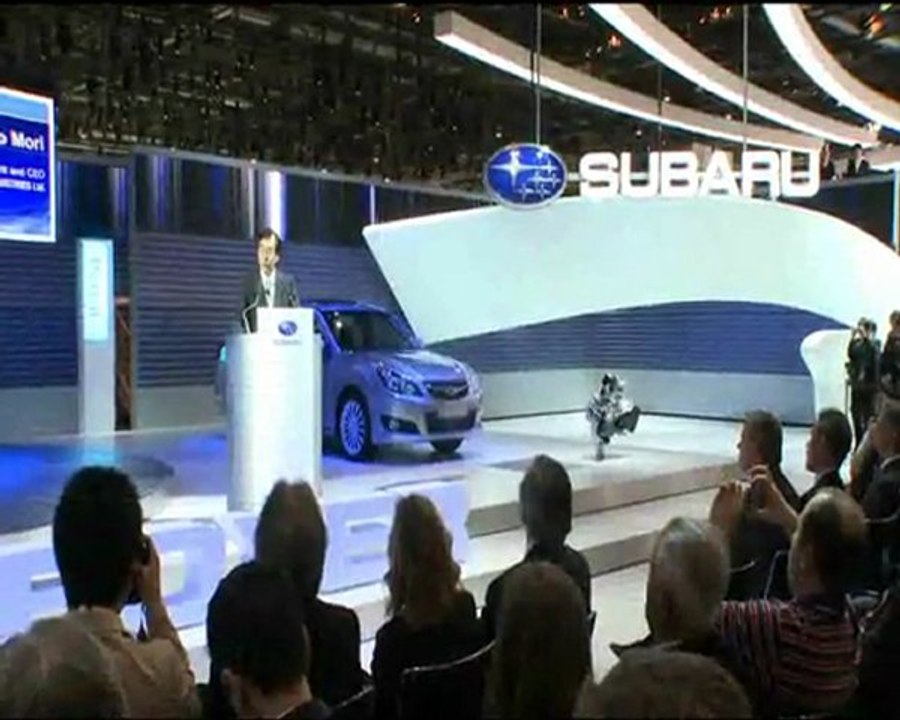 Cenevre 2010 subaru video
