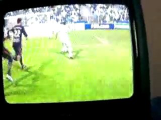 Fifa 10 - Feinte de frappe sur le gardien .