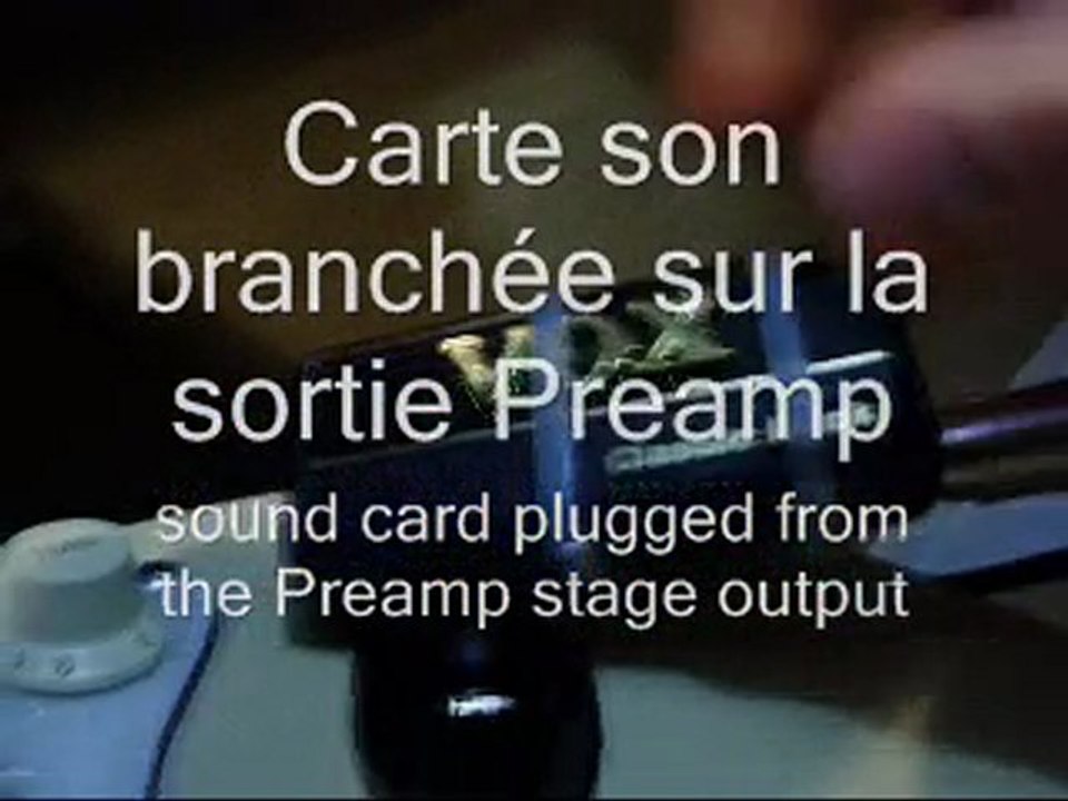 Vox Amplug Classic rock guitar - Test Demo modification