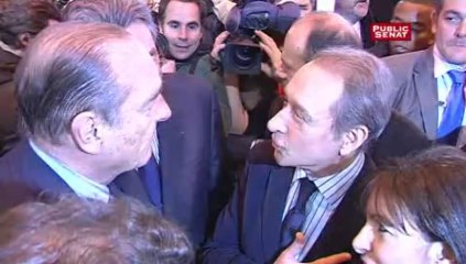 Chirac "sous le charme de Delanoë" au salon de l'agriculture