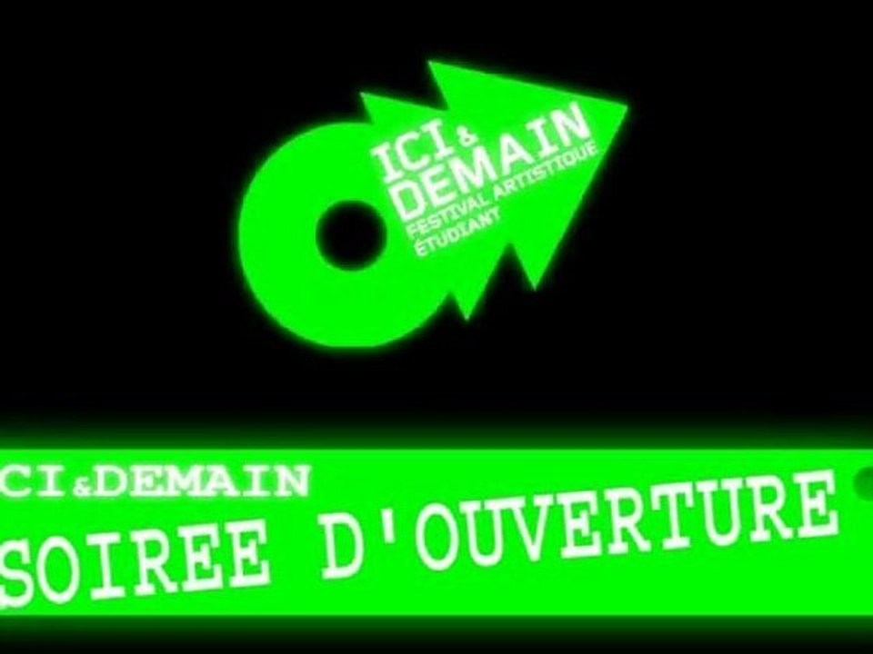 Festival Ici & Demain - 1 - Soirée d'Ouverture