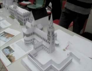 Cambrai : les maquettes en papier de Matthieu Deltombe