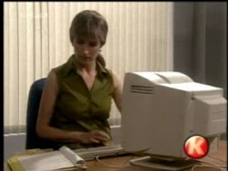 Funny Blonde Woman Goes Back To Work After 20 Years