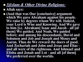 islam & Various Issues-2 ( Cleanness,society & religions)