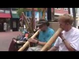 Didgeridoo Couple Busking