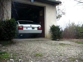 Démarrage d'une Citroen BX diesel de 1985