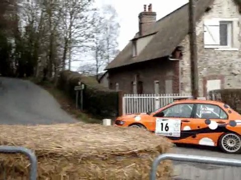 RALLYE COTE FLEURIE 2010 ES1 1ER PARTIE