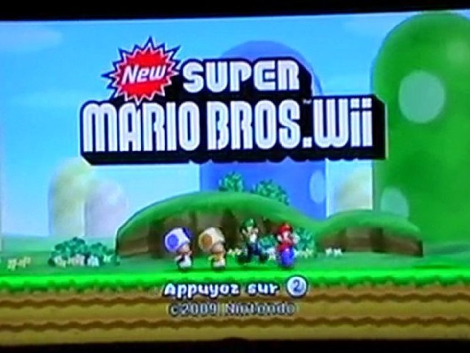 Testing Live #2 New Super Mario Bros Wii (Partie 1)