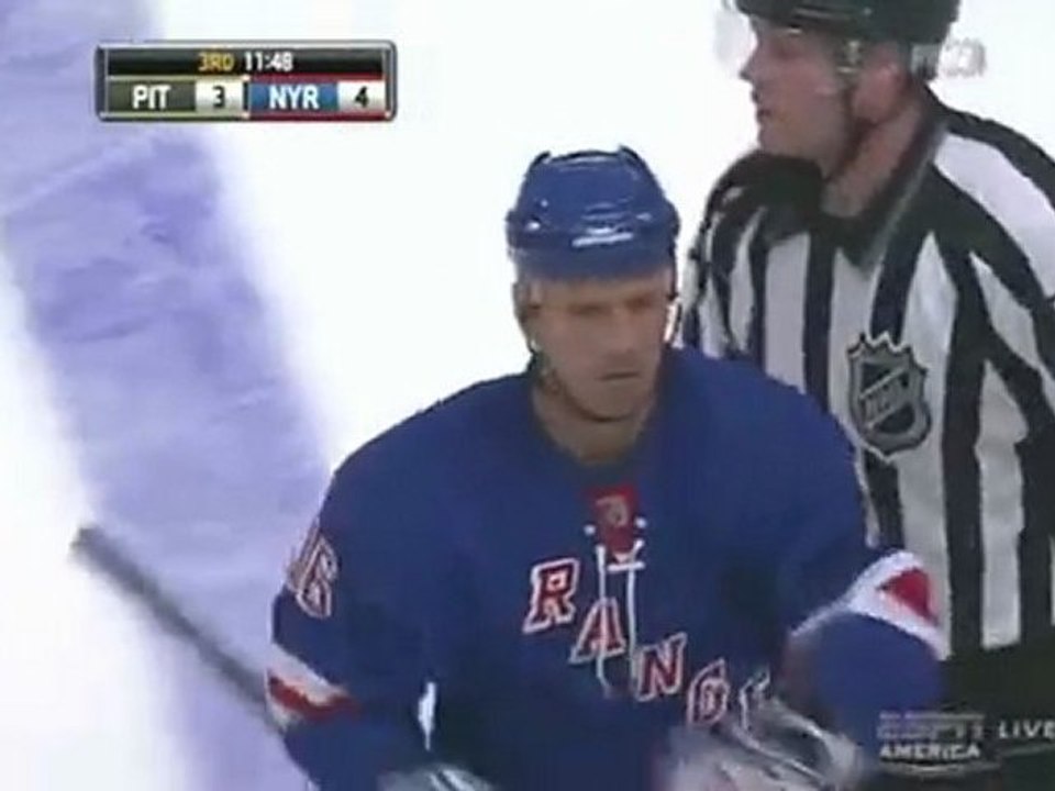 Sean Avery Se moque de Max Talbot Hockey NHL