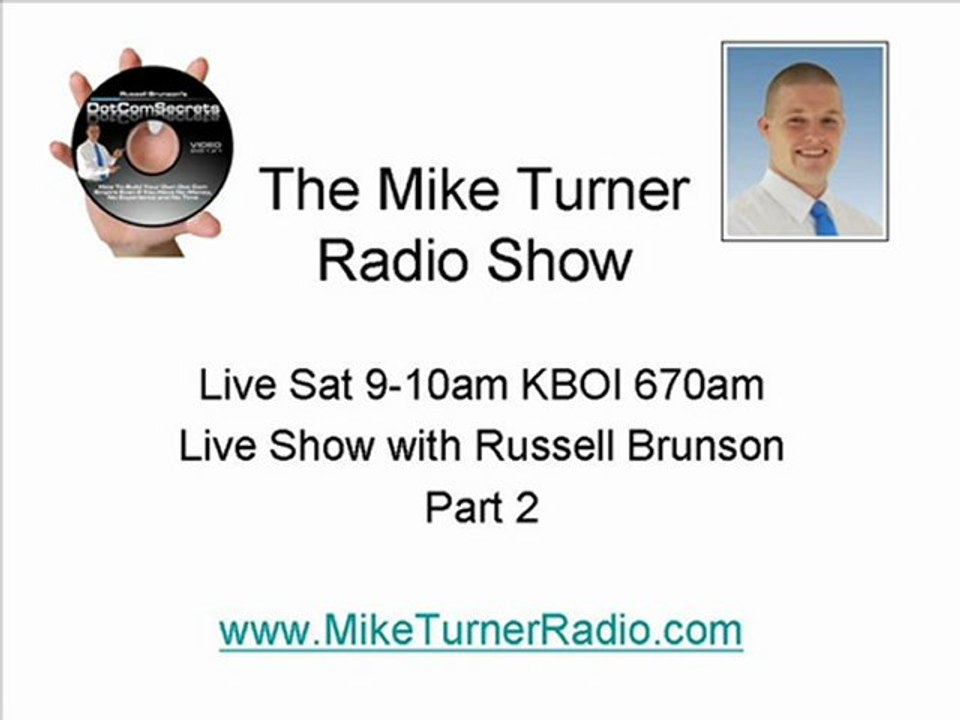 Live Radio Show with Russell Brunson-Part 2