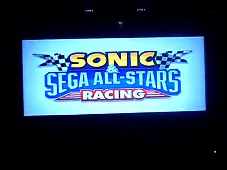 Videotest Sonic And Sega All Stars Racing par Cloud-Strife