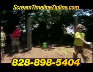 Scream Time Zipline Canopy Tours in Boone NC