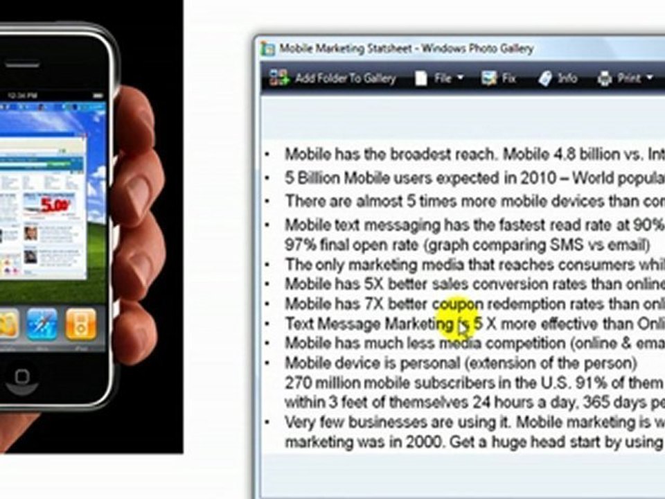 SMS Mobile Marketing for Chiropractors