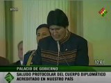 Gratitude éternelle Muchas Gracias Senor Evo Morales