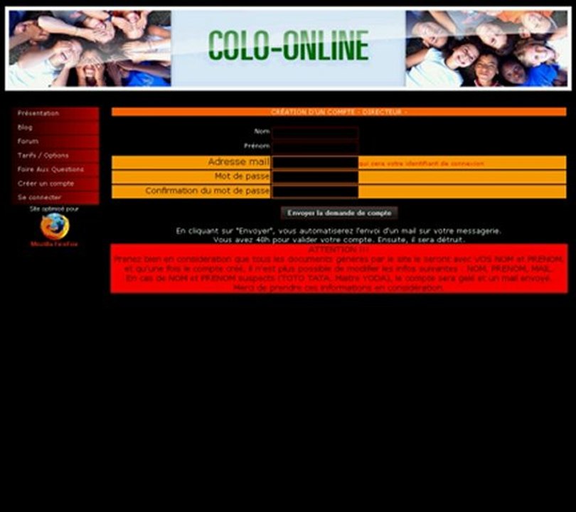 Présentation de Colo-Online