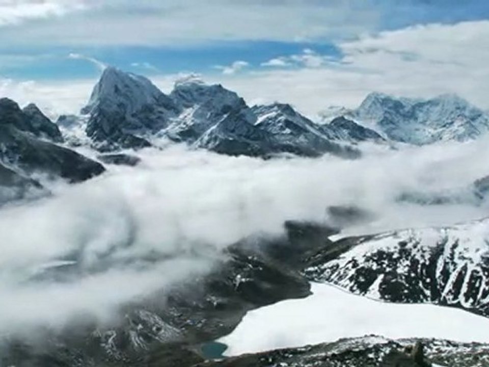 Nuages en Himalaya