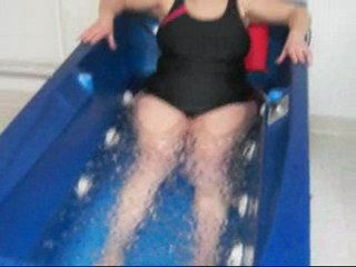 Baignoire d'eau fraîche pour sclérose en plaques