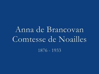 Anna de Noailles
