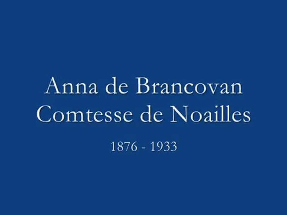 Anna de Noailles