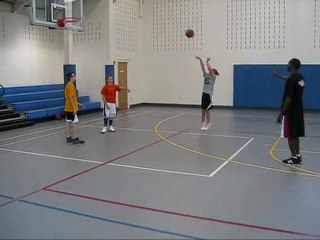 Basketball Shooting Drill: Corner, Wing, Elbow