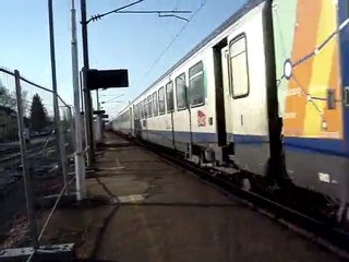 Mulhouse Doranch Passage d'un TER 200 Région Alsace