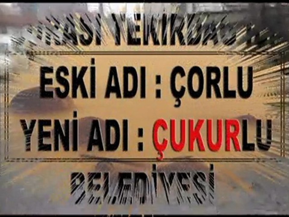 Tekirdağ / Çukurlu (Çorlu)